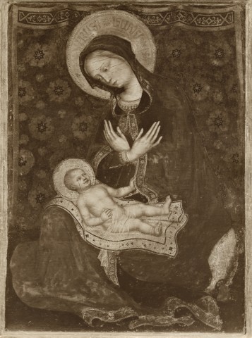 Sansoni, Mario — Gentile di Niccolò di Giovanni (Gentile da Fabriano) - sec. XV - Madonna con Bambino — insieme